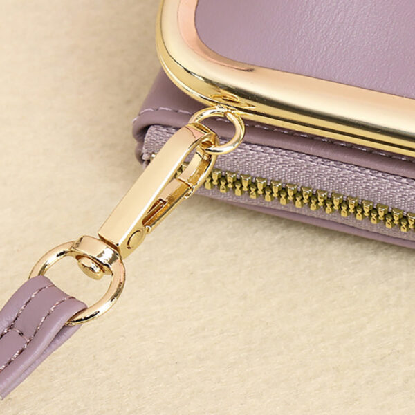 Lock Shoulder Bags Women Alligator Pattern Crossbody Phone Bag - Image 12