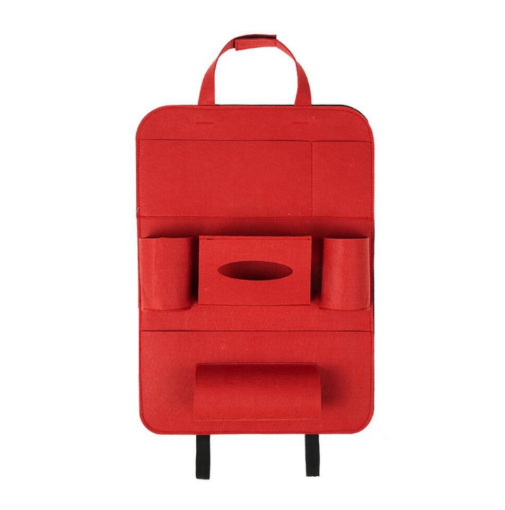 Auto Car Backseat Organizer Car-Styling Holder Multi-Pocket Seat Wool Felt Storage Multifunction Vehicle Accessories Bag - Image 12