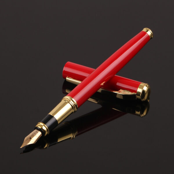 Business office students practice writing ink pen - Image 9