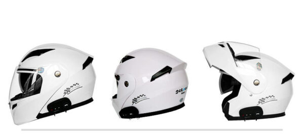 Motorcycle Bluetooth Helmet Motorcycle Helmet Comes with FM - Image 6
