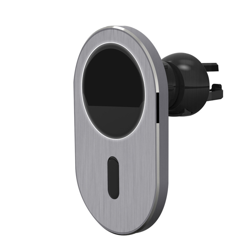 Compatible with Apple, Car Magnetic Wireless Charging Magsafe Magnetic Wireless Charger - Image 1