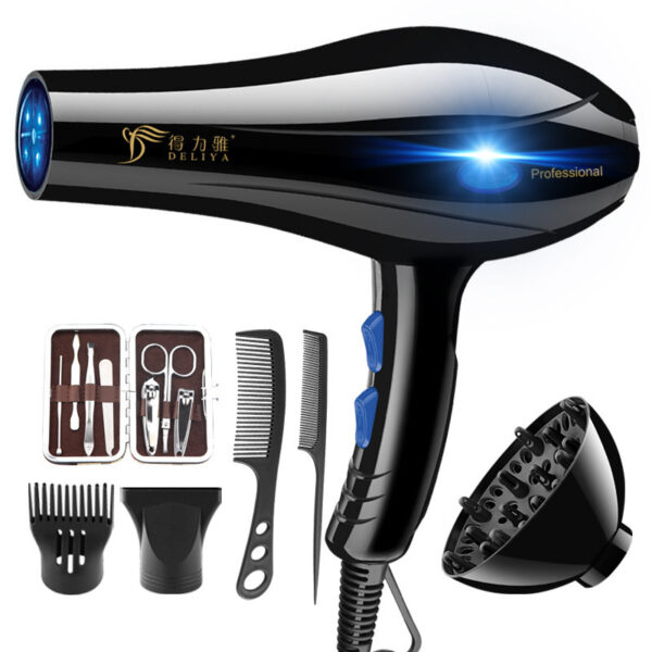 Home Hairdressing High-Power Blue Light Negative Ion Hair Dryer - Image 12