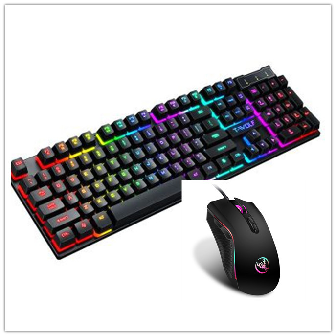 Gaming Usb Luminous Wired Keyboard Floating Manipulator - Image 9