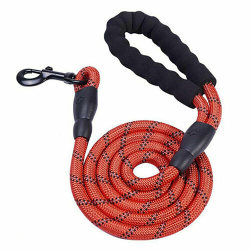 Reflective Nylon Braided Traction Rope Dog Explosion-Proof Rushing Dog Walking Rope - Image 2