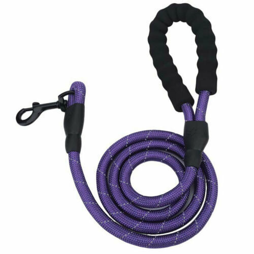 Reflective Nylon Braided Traction Rope Dog Explosion-Proof Rushing Dog Walking Rope - Image 3