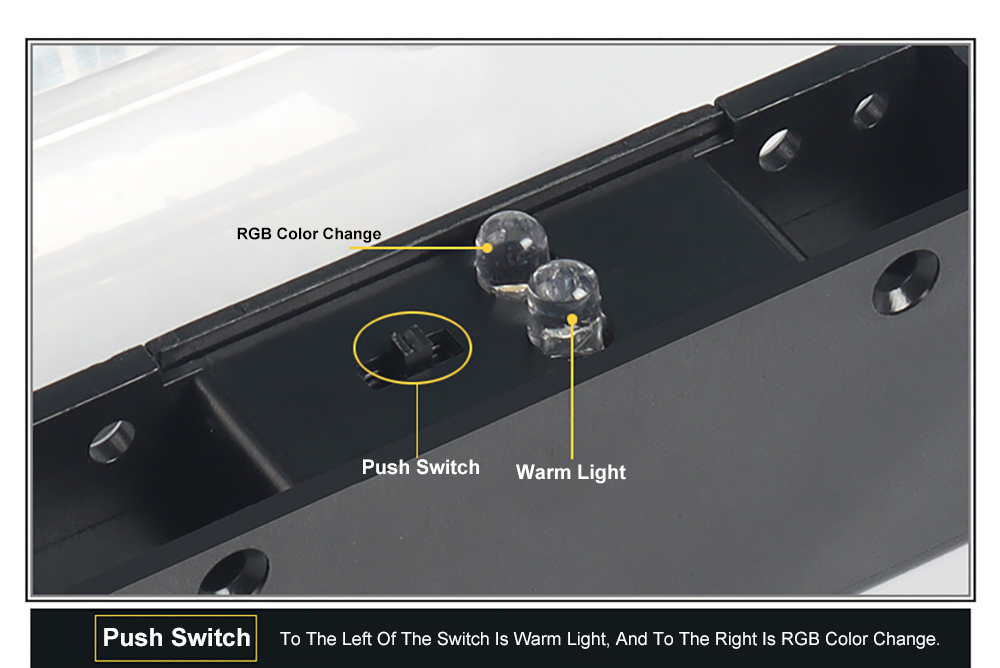 Waterproof New RGB LED Solar Light Step Fence Light - Image 13