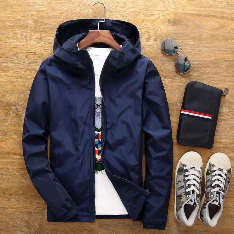 Loose Windbreaker Fat Man Clothes Men