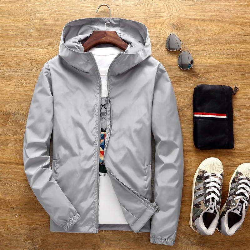 Loose Windbreaker Fat Man Clothes Men