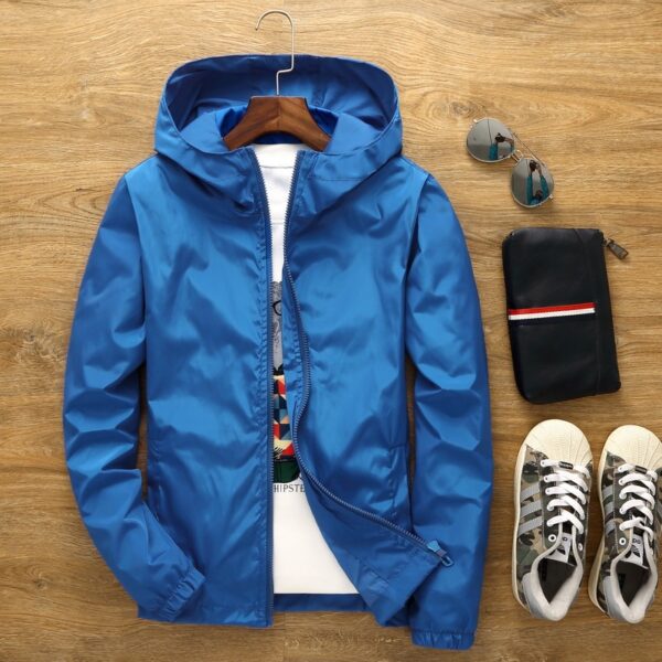 Loose Windbreaker Fat Man Clothes Men's Jacket - Image 18