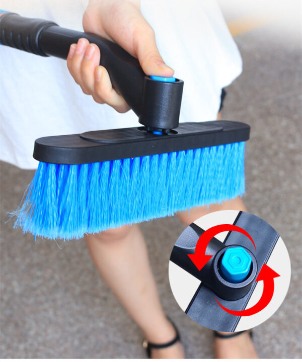 Car Cleaning Brush Ice Scraper Detachable Snow Shovel Brush Dust Remove Brush Auto Windshield Extendable Snow Brush Foam Handle - Image 14