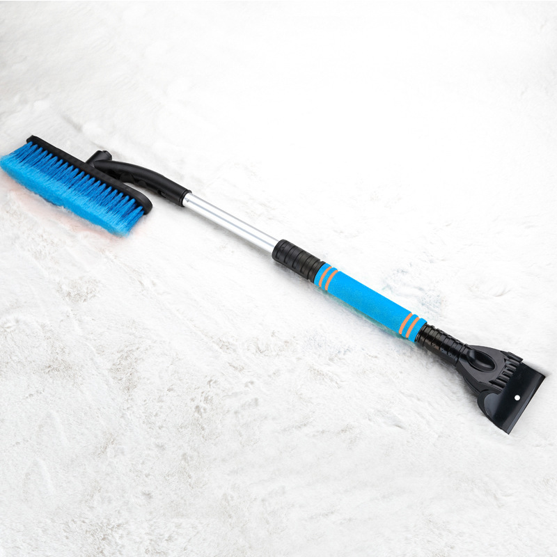 Car Cleaning Brush Ice Scraper Detachable Snow Shovel Brush Dust Remove Brush Auto Windshield Extendable Snow Brush Foam Handle - Image 17