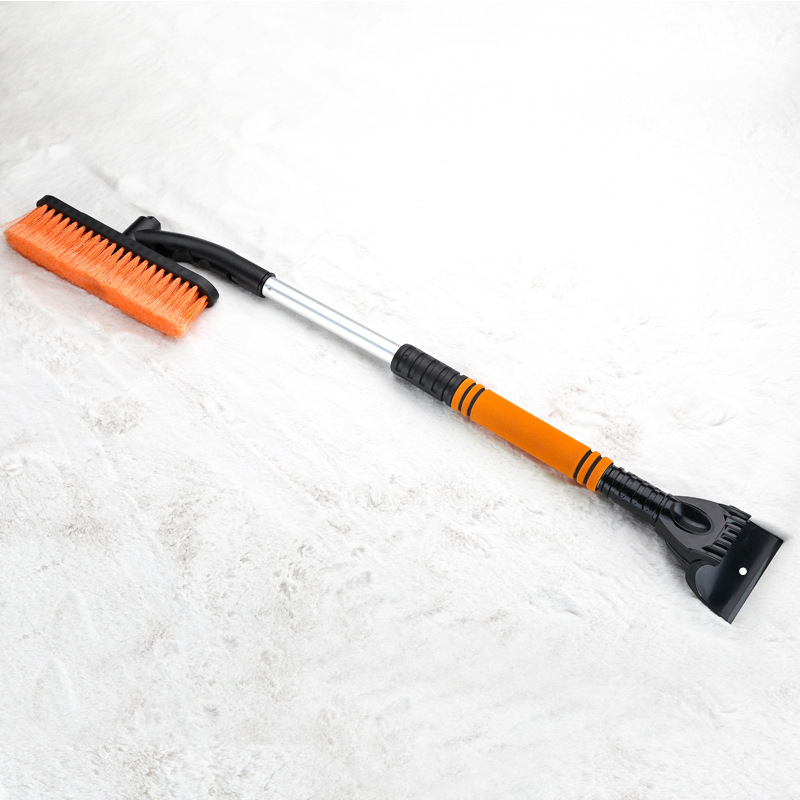 Car Cleaning Brush Ice Scraper Detachable Snow Shovel Brush Dust Remove Brush Auto Windshield Extendable Snow Brush Foam Handle - Image 18
