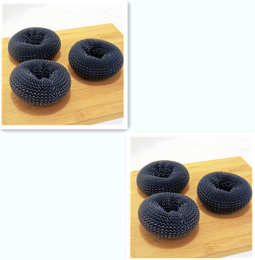 Kitchen Soap Dispensing Palm Brush Cleaner Push-type Brush Kitchen Detergent Tools - Image 3