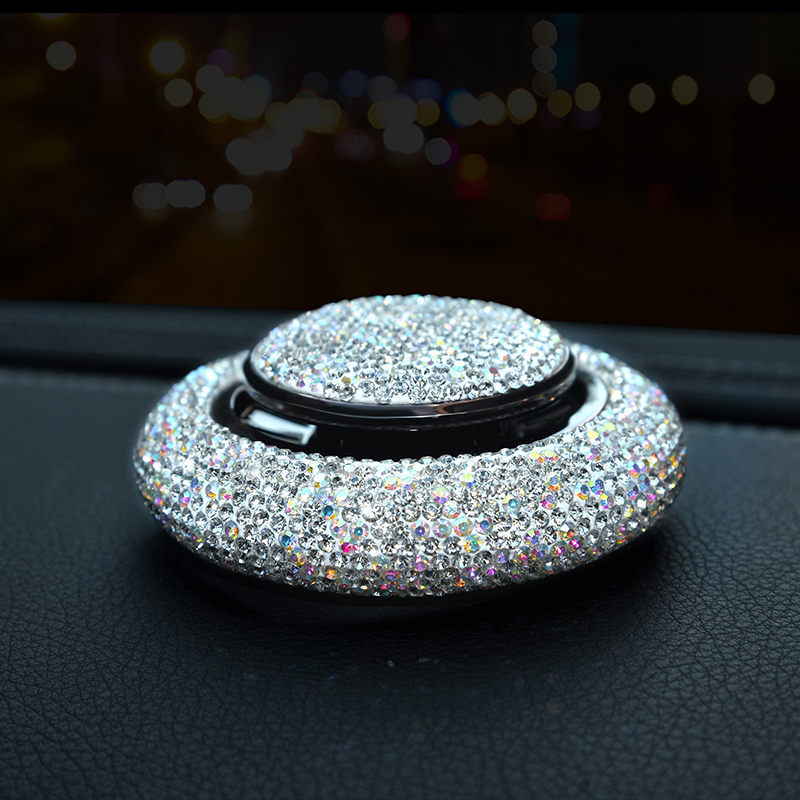 Crystal Diamond Car Air Freshener Perfume Accessories Car Decoration Solid Perfume - Image 4