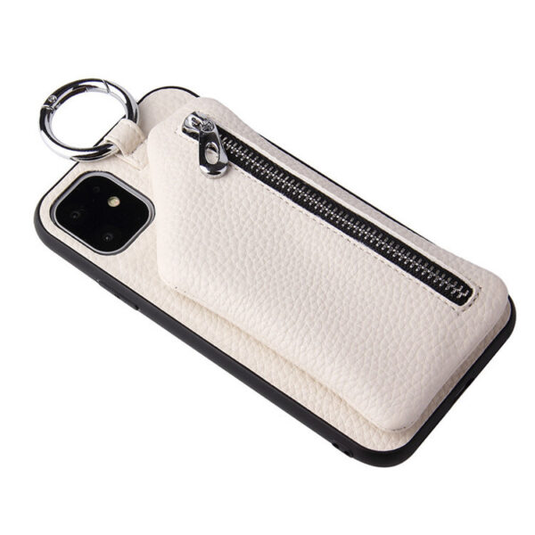 PU Leather Strap Cord Coin Purse Phone Cases Crossbody Neck Lanyard Wallet Cover - Image 10
