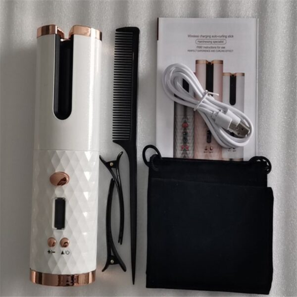 Curling Iron USB Wireless Multifunctional Charging Curler - Image 18