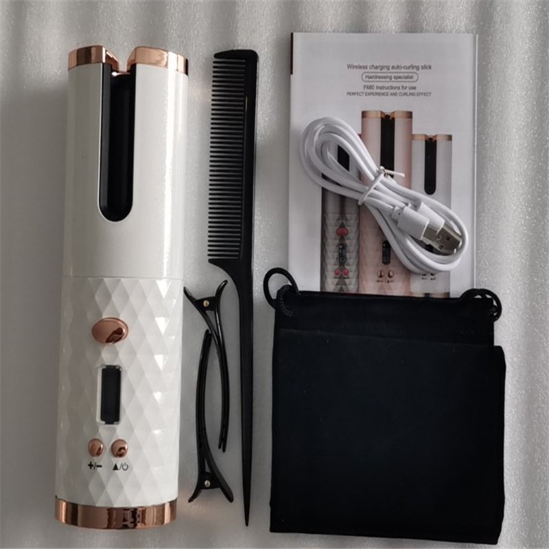 Curling Iron USB Wireless Multifunctional Charging Curler - Image 18