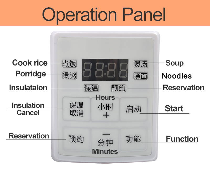 12V 24V Mini Rice Cooker 1.6L Car Truck Electric Hot Soup Rice Cooker - Image 7