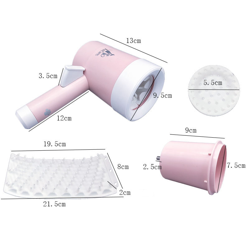 Dog Paw Cleaner Cup Soft Silicone Combs Pet Foot Washer Cup Paw Clean Brush Quickly Wash Dirty Cat Foot Cleaning Bucket - Image 14