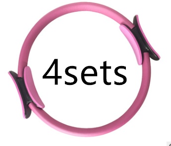 Yoga Fitness Pilates Ring Women Girls Circle Magic Dual Exercise Home Gym Workout Sports Lose Weight Body Resistance - Image 49