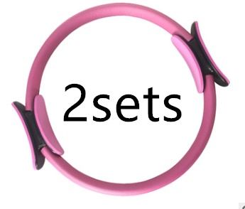 Yoga Fitness Pilates Ring Women Girls Circle Magic Dual Exercise Home Gym Workout Sports Lose Weight Body Resistance - Image 48