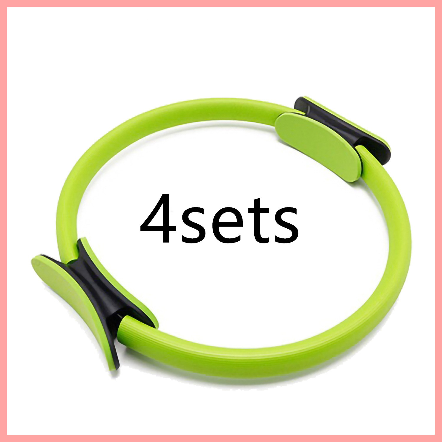 Yoga Fitness Pilates Ring Women Girls Circle Magic Dual Exercise Home Gym Workout Sports Lose Weight Body Resistance - Image 39