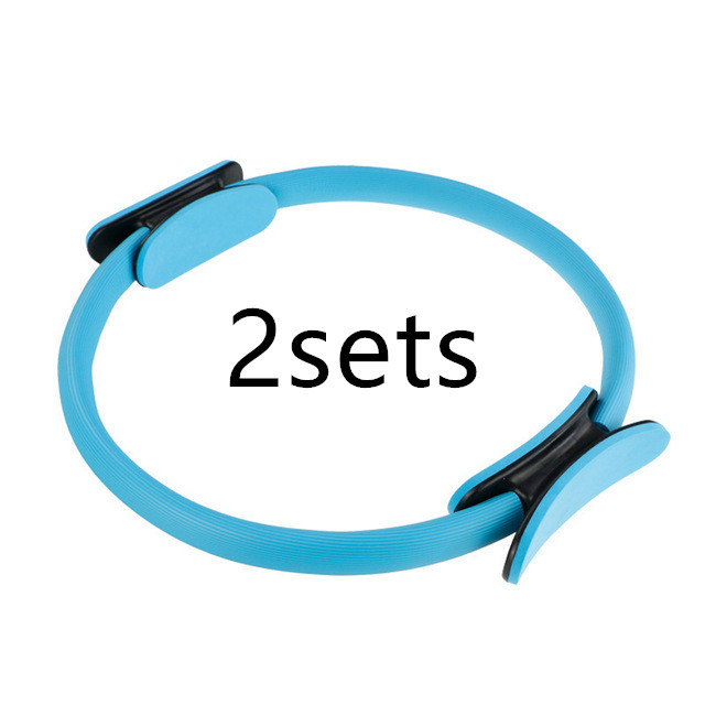 Yoga Fitness Pilates Ring Women Girls Circle Magic Dual Exercise Home Gym Workout Sports Lose Weight Body Resistance - Image 34
