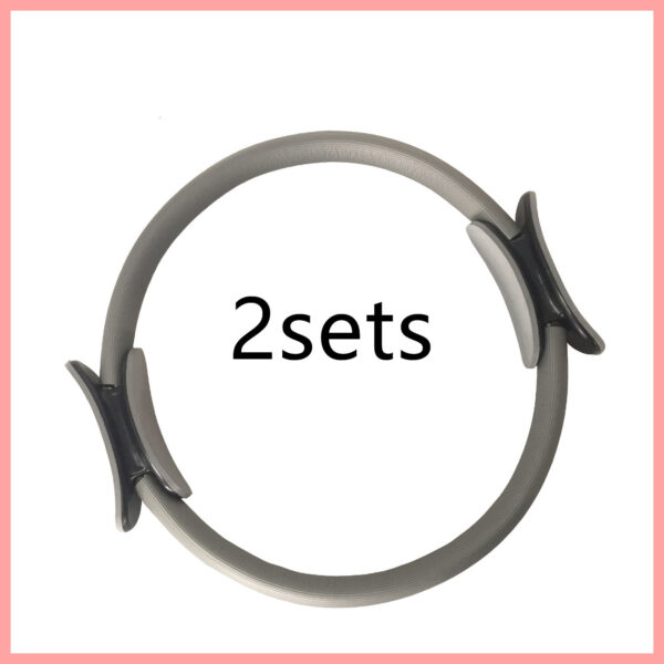 Yoga Fitness Pilates Ring Women Girls Circle Magic Dual Exercise Home Gym Workout Sports Lose Weight Body Resistance - Image 43