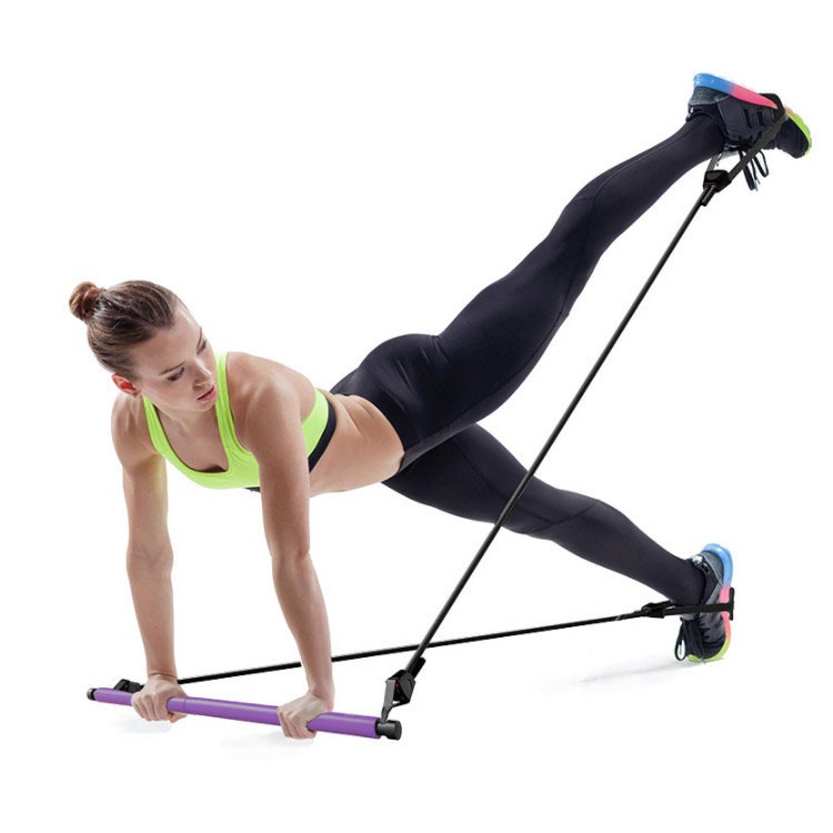 Pilates Bar, Yoga Bar, Fitness Body, Yoga, Slimming, Pilates Bar, Tension Bar, Multifunctional Abdomen And Chest Expander - Image 4