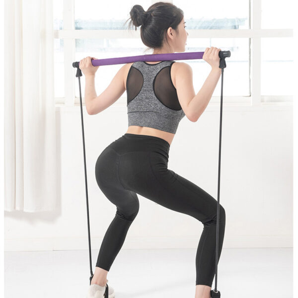 Pilates Bar, Yoga Bar, Fitness Body, Yoga, Slimming, Pilates Bar, Tension Bar, Multifunctional Abdomen And Chest Expander - Image 7