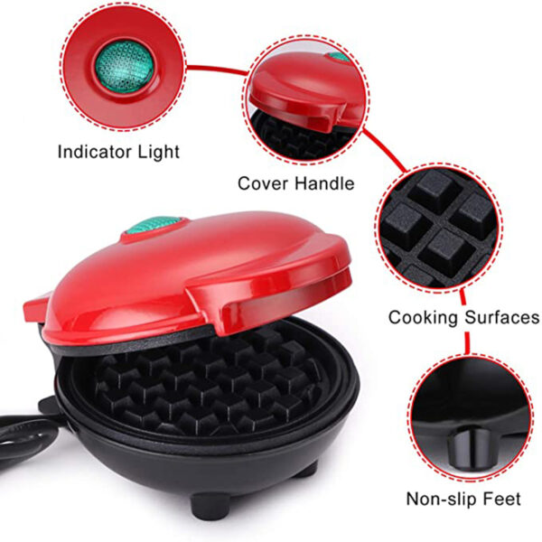 Mini electric Waffles Maker - Image 7
