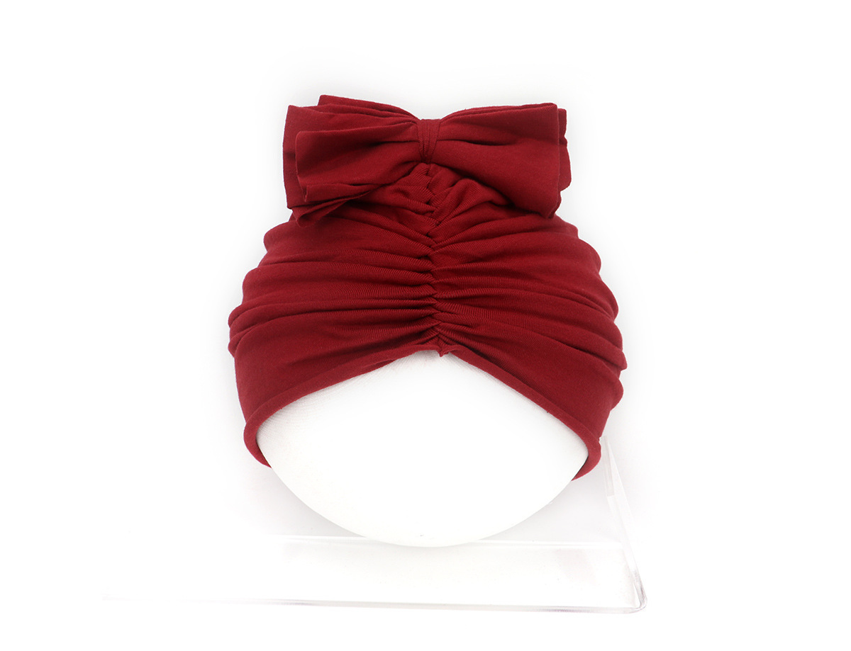 Cute Baby Hat Newborn Soft Baby Girl Hat Turban Infant Toddler Baby Cap Bonnet Headwraps - Image 7