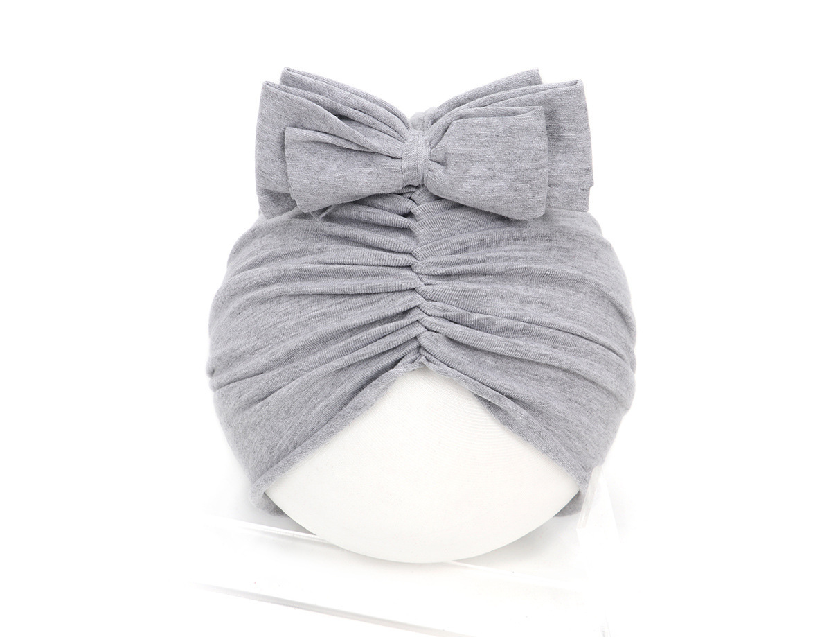 Cute Baby Hat Newborn Soft Baby Girl Hat Turban Infant Toddler Baby Cap Bonnet Headwraps - Image 2