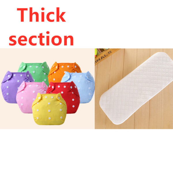 Increase diaper pants washable diapers can adjust the baby can pull pants pants waterproof waterproof diapers pants - Image 9