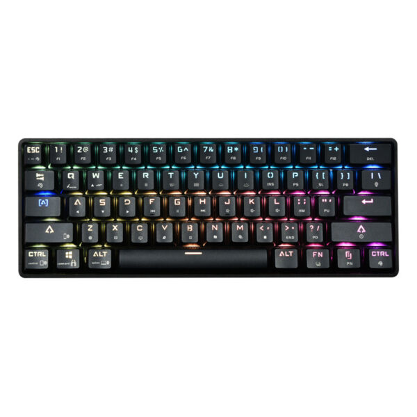 Wireless Bluetooth Keyboard Colorful PBT Keycaps Mechanical Keyboard - Image 12