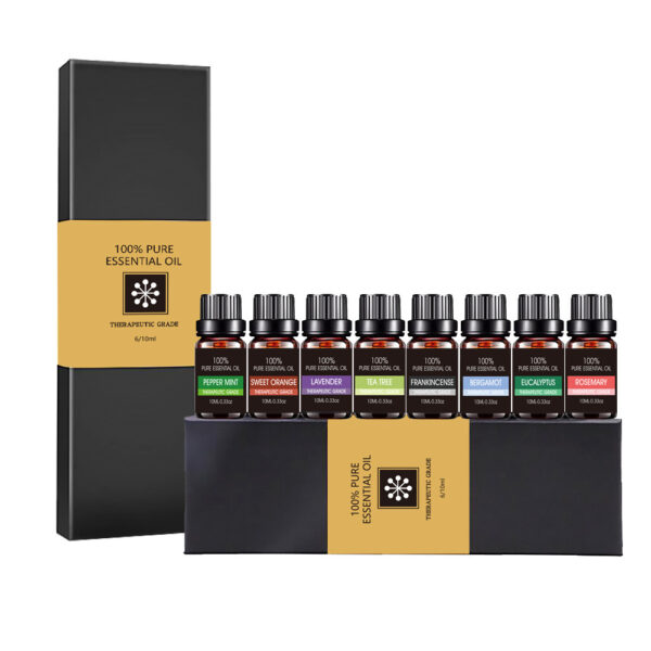 Organic Essential Oils Set Top Sale  Natural Therapeutic Grade Aromatherapy Oil Gift Kit For Diffuser - Image 6