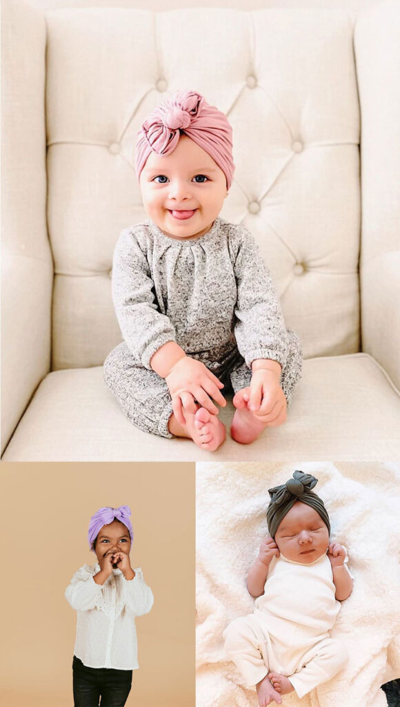 Cute Baby Hat Newborn Soft Baby Girl Hat Turban Infant Toddler Baby Cap Bonnet Headwraps