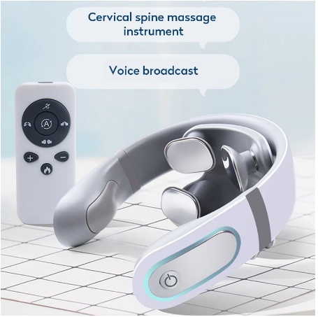 Wireless Electronic Neck Massager 4D Shiatsu Cervical Massager Stiff Neck Massage Health Care Therapy Pulse Pain Relief - Image 3