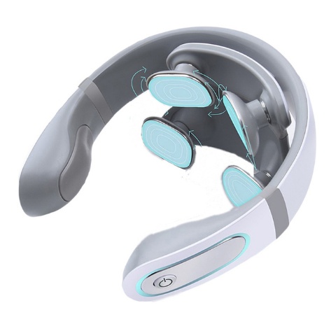 Wireless Electronic Neck Massager 4D Shiatsu Cervical Massager Stiff Neck Massage Health Care Therapy Pulse Pain Relief - Image 14