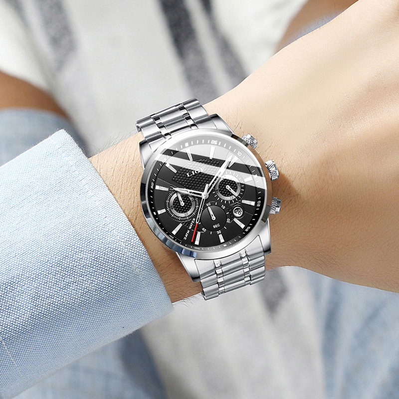 Men Fashion Sport Quartz Clock Mens Watches - Image 6