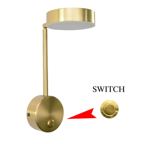 Bedside Lamp Wall Lamp Rotary Key  Lamp Wall Lamp Background Wall Decoration - Image 7