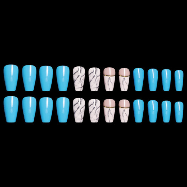 Ballet Coffin Fake Nails - Image 2