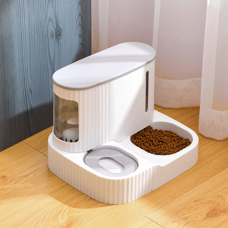 Cat Automatic Drinking Fountain Feeder Integrated Water Feeder Pet Supplies - Image 1