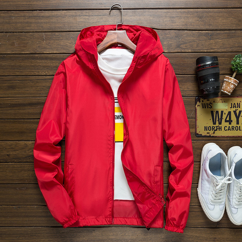 Loose Windbreaker Fat Man Clothes Men