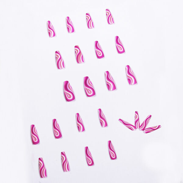 Detachable Artistic Wearable Finished Fake Nails False Nails Fingernails Press On Nails Tips - Image 6