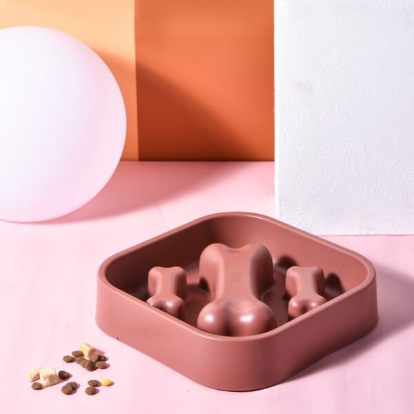 Pet Slow Food Bowl Puppies Slow Food Anti-Choking Feeder - Image 7