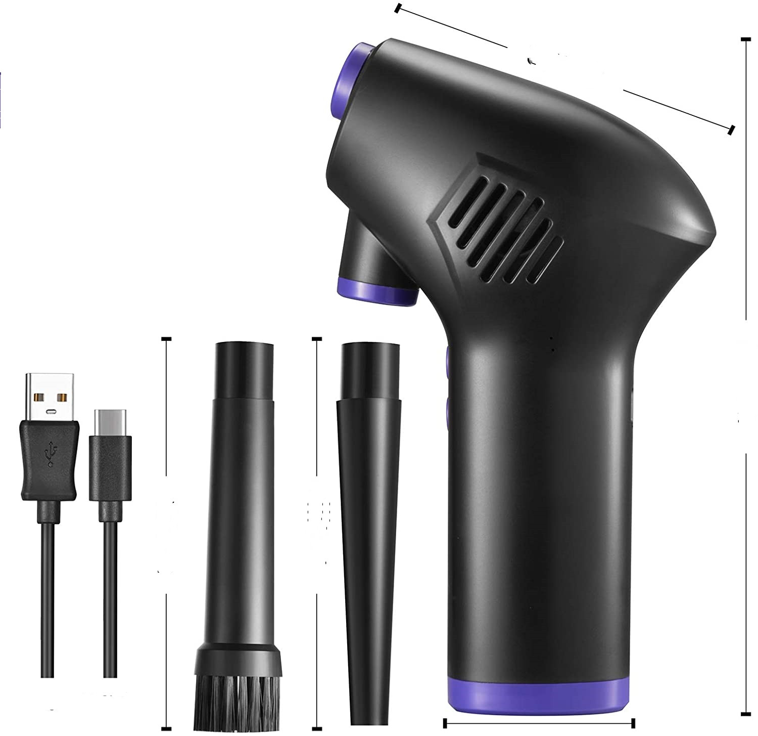 Cordless Air Duster Compressed Air Blower Electric Air Duster for Computer Keyboard Camera Cleaning Small Appliances - Image 11