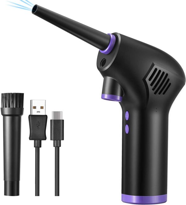 Cordless Air Duster Compressed Air Blower Electric Air Duster for Computer Keyboard Camera Cleaning Small Appliances - Image 14