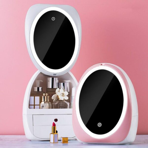 Makeup Organizer For Cosmetic Large Capacity Cosmetics Storage Box Desktop Jewelry Container - Image 7