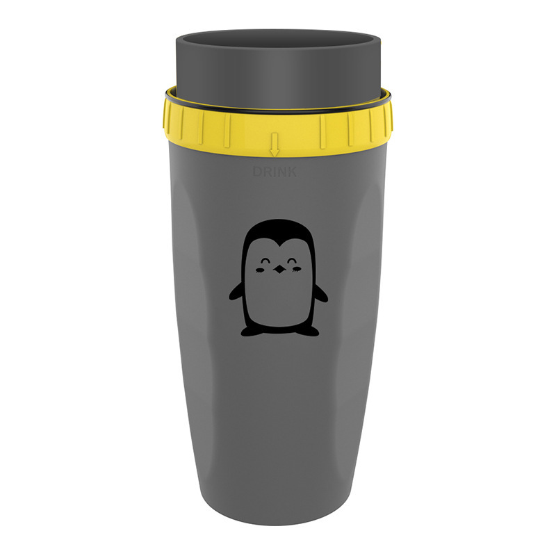 No Cover Twist Cup Travel Portable Cup Double Insulation Tumbler Straw Sippy Water Bottles Portable For Children Adults - Image 27